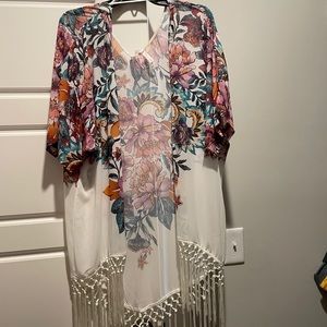 NWT cover up/kimono